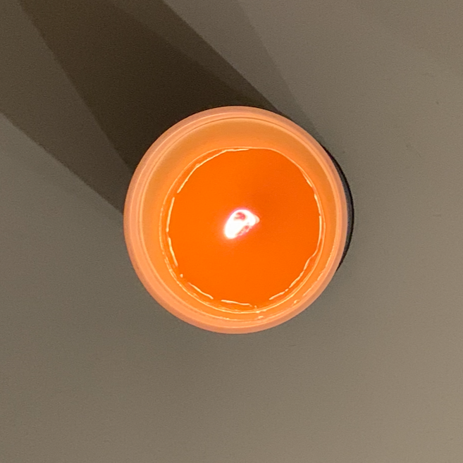 Cinnamon & Vanilla Beeswax Candle